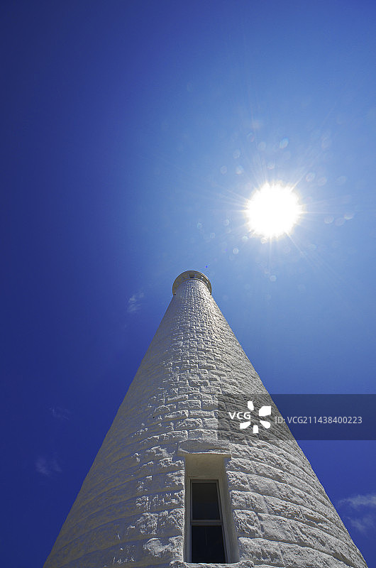 出云日御碕灯塔，日本岛根县出云市图片素材