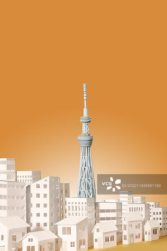 天空与屋顶图片素材