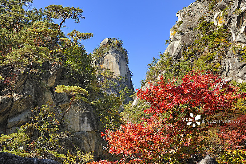 秋季升仙峡（山梨县甲府市）图片素材