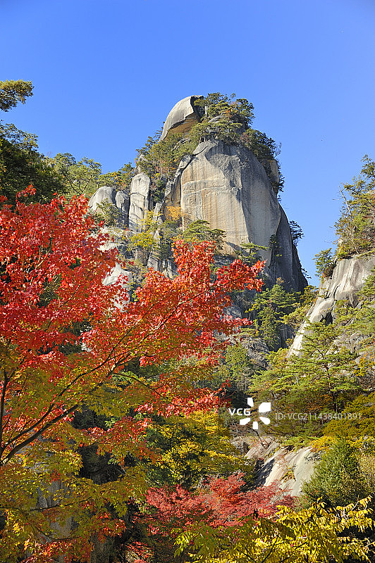 秋季升仙峡（山梨县甲府市）图片素材