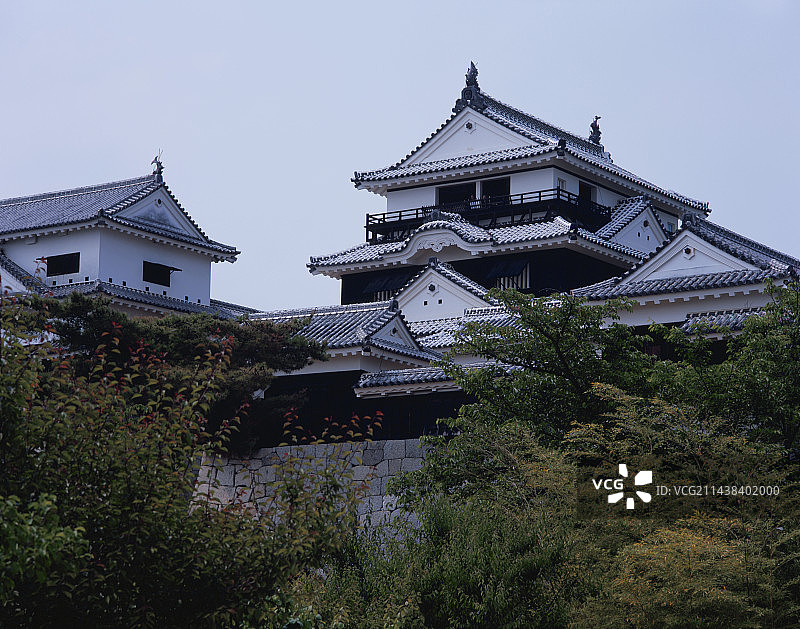 爱媛县松山市松山城图片素材
