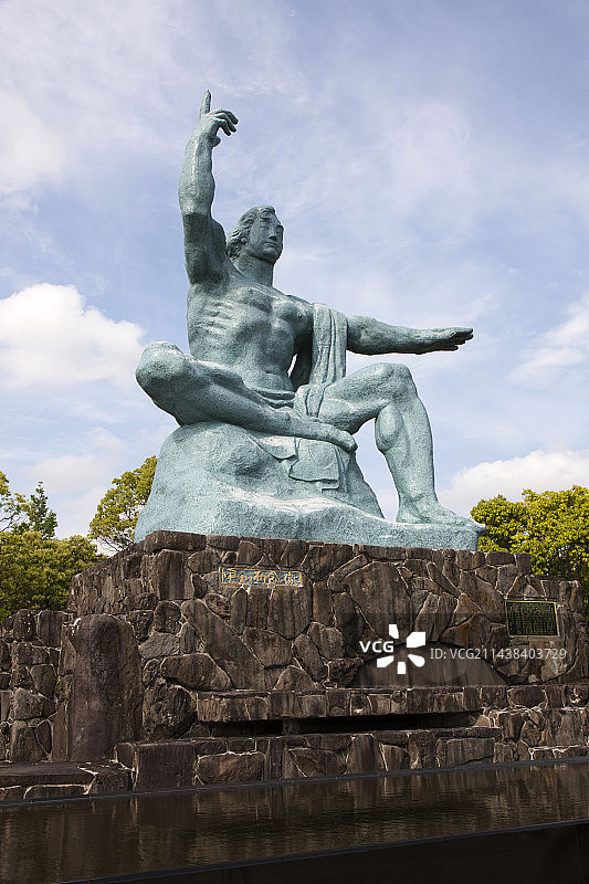 日本长崎县长崎市的和平景象图片素材