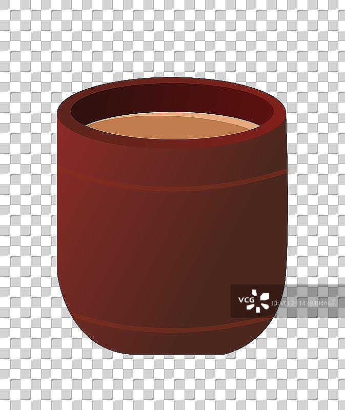 传统陶器手工艺储藏酒酿酒罐米酒女儿红的杯子图片素材