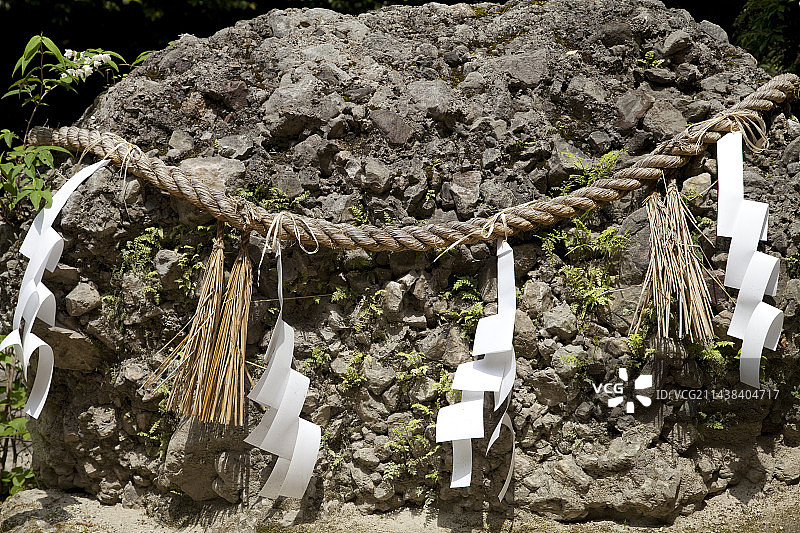 鹅卵石，日本京都图片素材