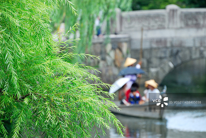 仓敷美观地区，冈山县仓敷市图片素材