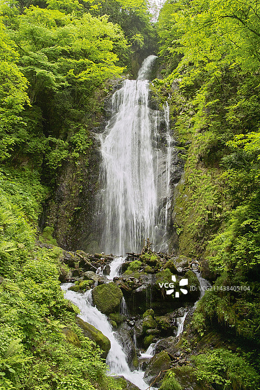 秋田县抱返溪谷图片素材