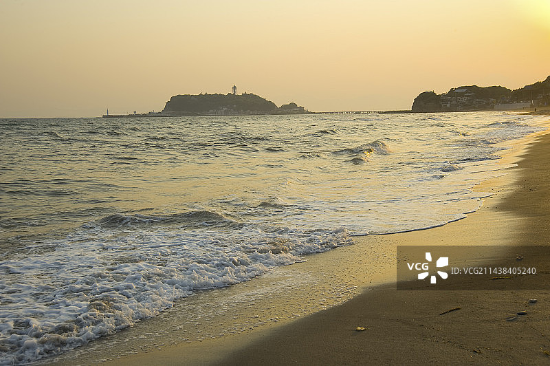 日本神奈川县镰仓市江之岛图片素材