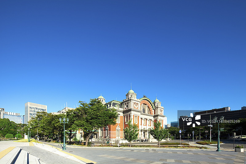 日本大阪府大阪市中央区大阪中央公会堂图片素材