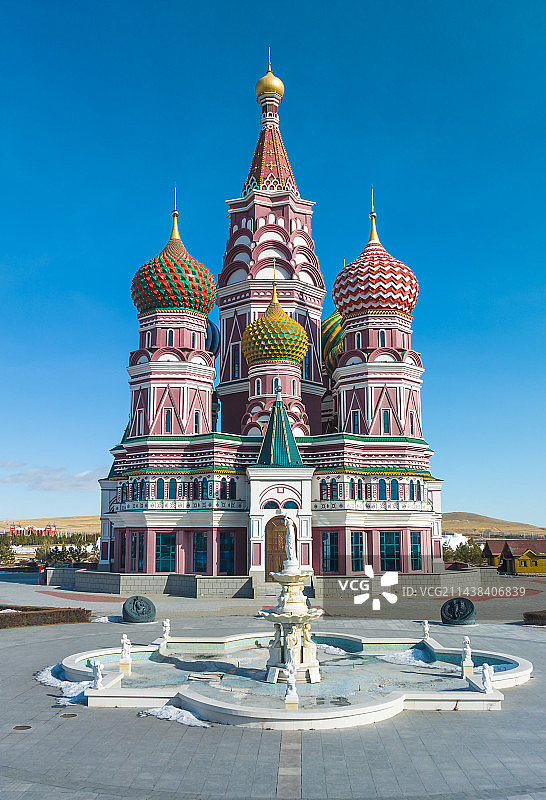 内蒙古呼伦贝尔市扎赉诺尔区猛犸公园城堡图片素材