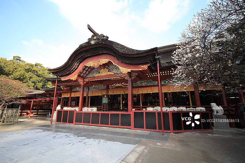 福冈县太宰府天满宫图片素材