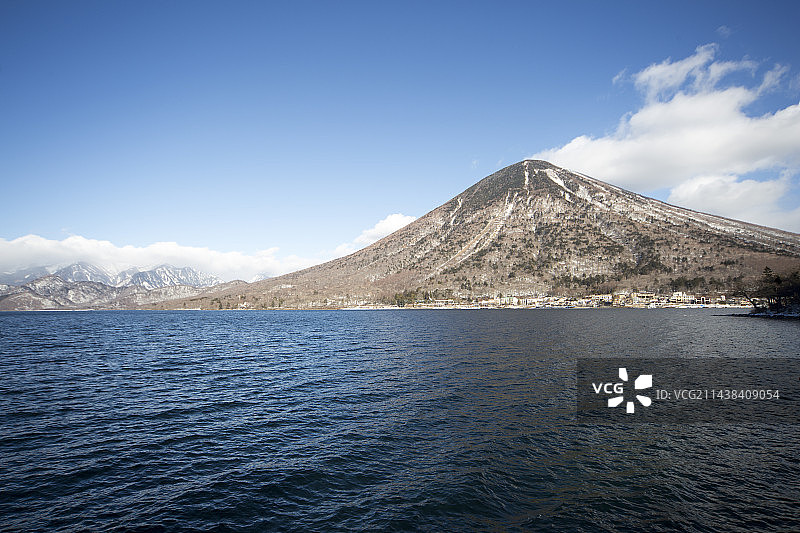日本栃木县中禅寺湖风光图片素材