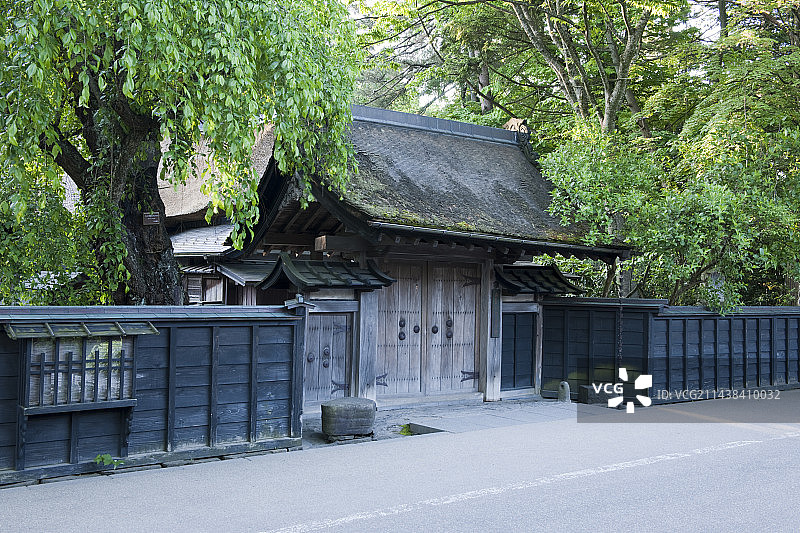 秋田县仙北市角馆武家屋敷图片素材