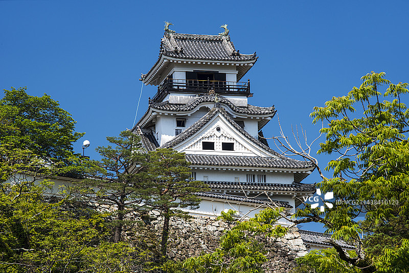 高知县高知市高知城图片素材