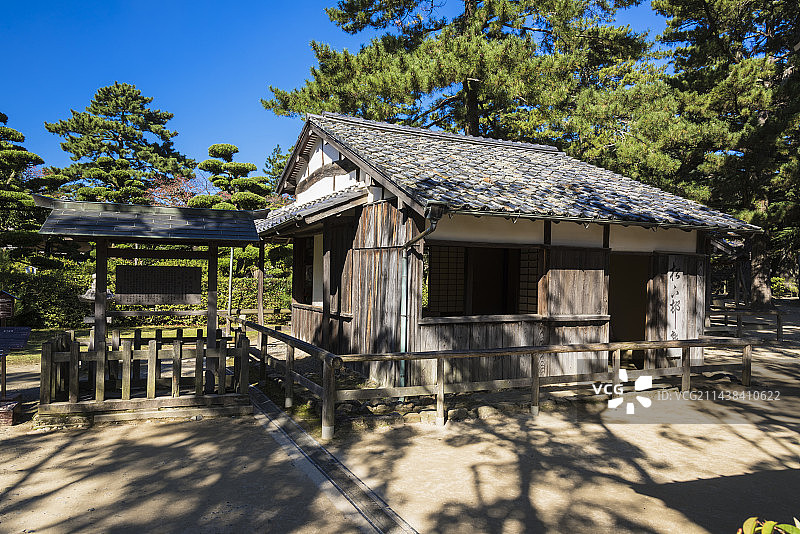 日本山口县萩市松下村塾图片素材