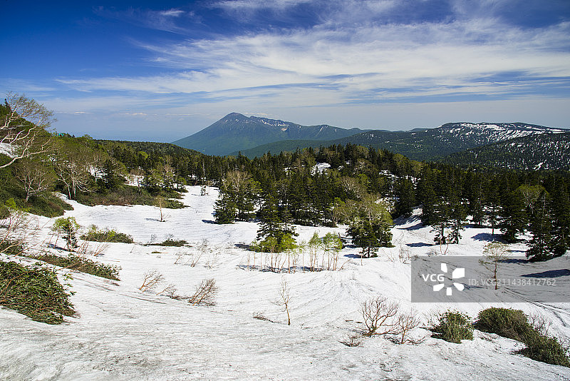 八幡平，八幡平山，岩手县八幡平市图片素材