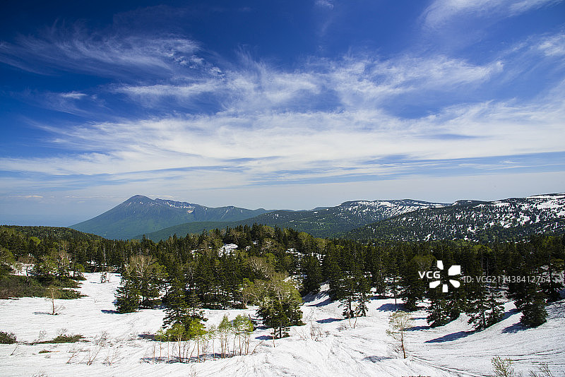 八幡平，八幡平山，岩手县八幡平市图片素材