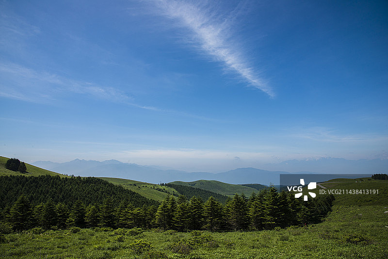 雾峰高原图片素材