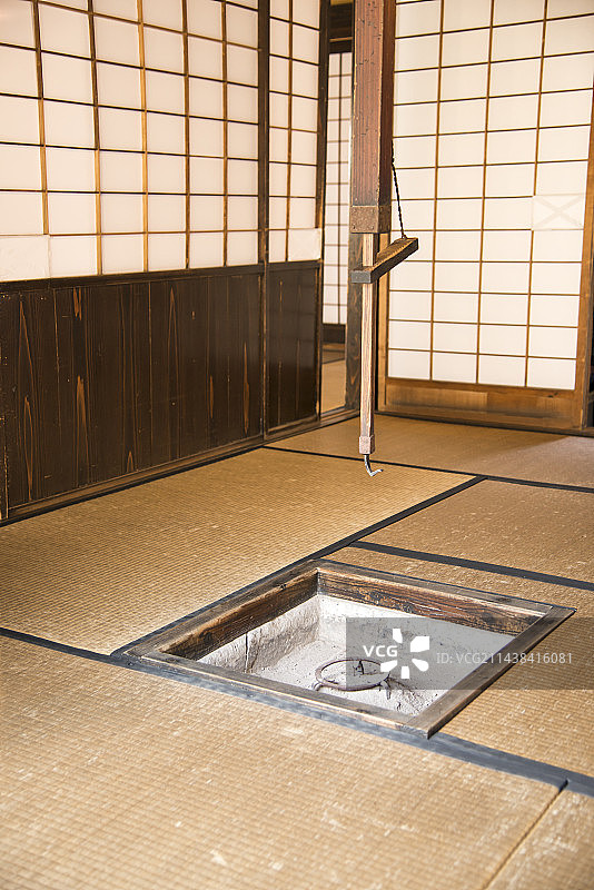 日本秋田县仙北市角馆武家屋敷岩崎家图片素材