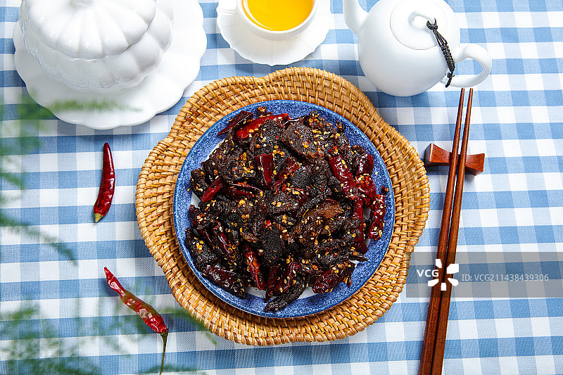 美味特色小炒冷吃牛肉图片素材