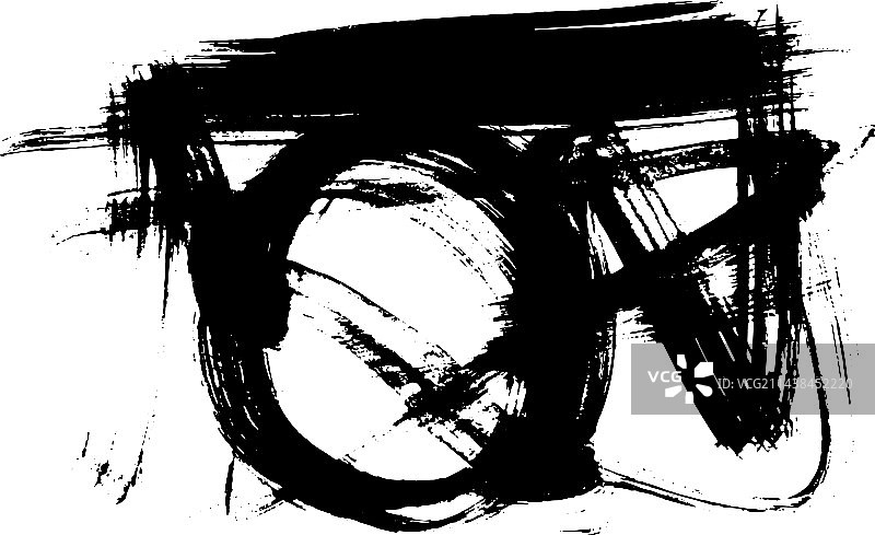 干刷抽象现代图案图片素材