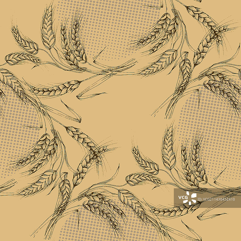 农业无缝图案图片素材