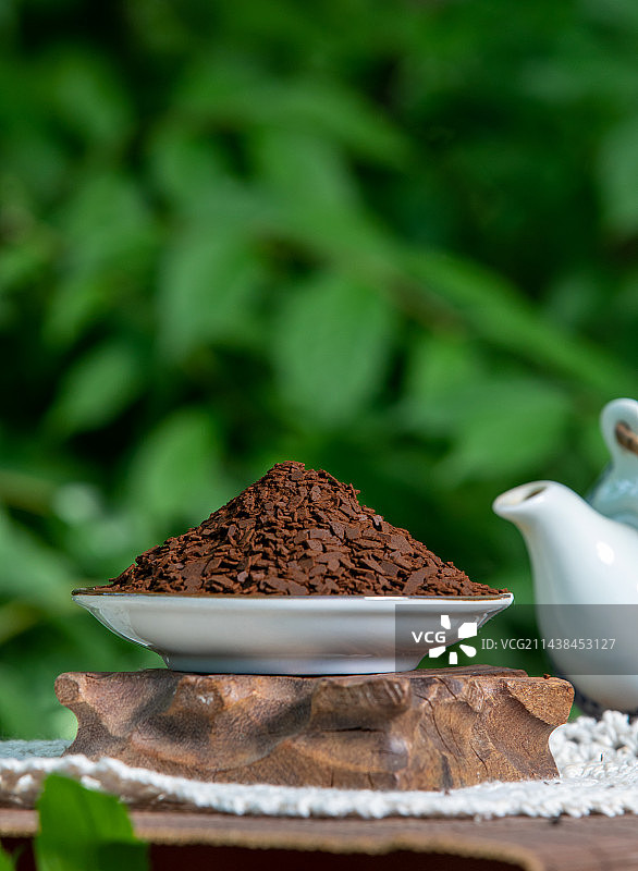 东北特产灵芝孢子粉图片素材