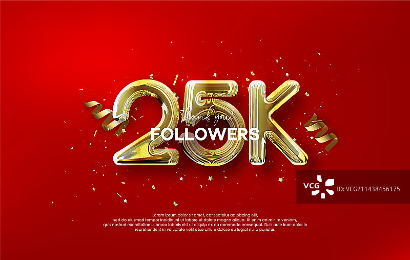 感谢2.5万粉丝金属质感图片素材