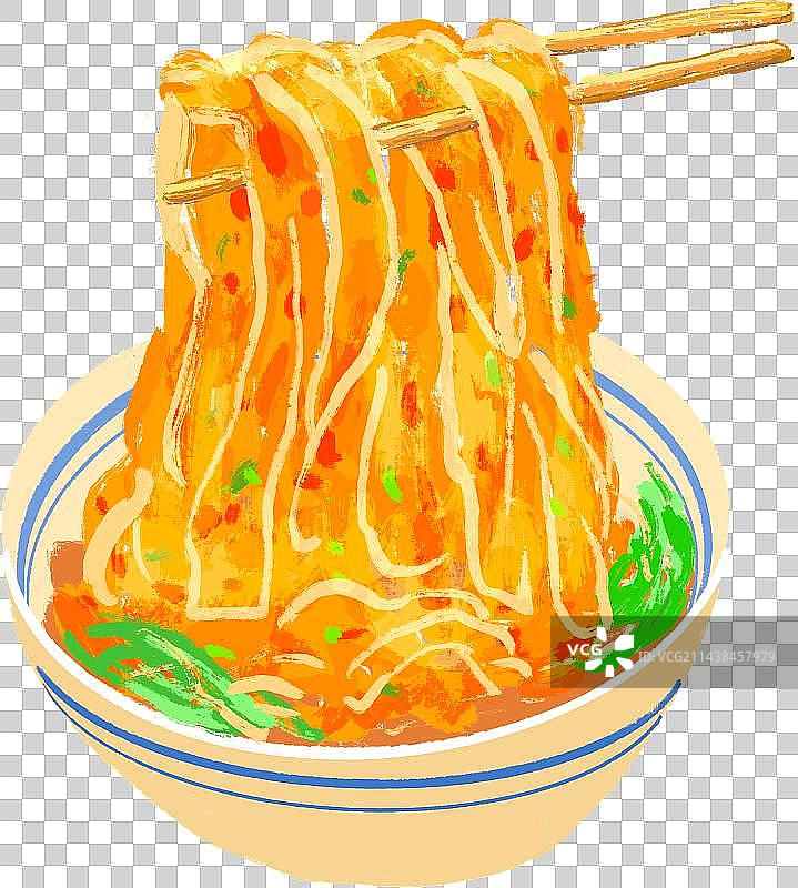 油泼面图片素材