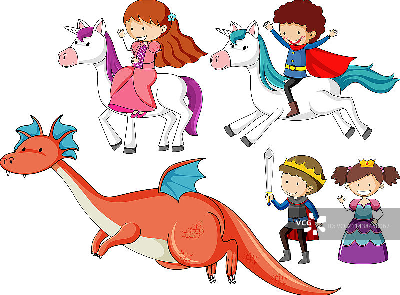 童话卡通人物图片素材