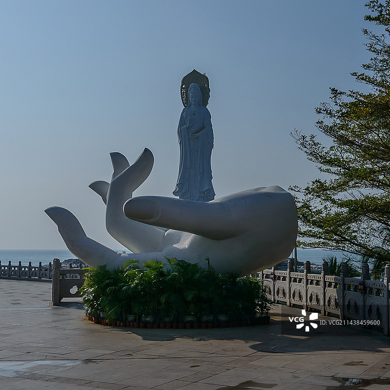 三亚南海观音文化旅游区景观图片素材