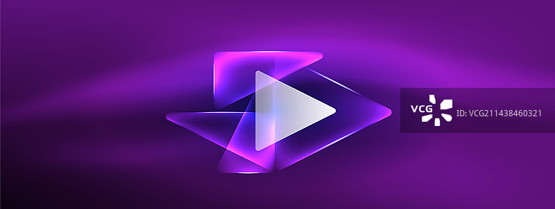 霓虹灯黑客几何背景虚拟图片素材