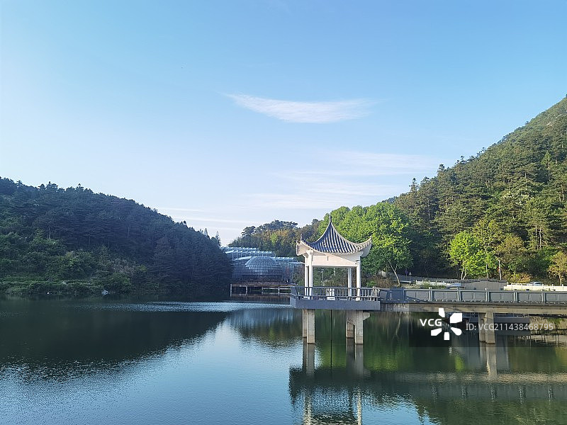湖北省麻城市龟峰山景区，风景美如画图片素材
