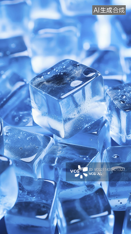 【AI数字艺术】冰爽系列图片素材