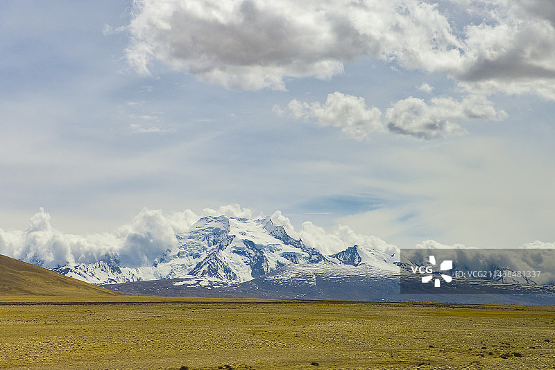 希夏邦马峰图片素材