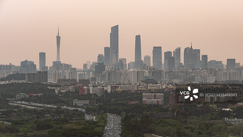 火炉山远眺图片素材