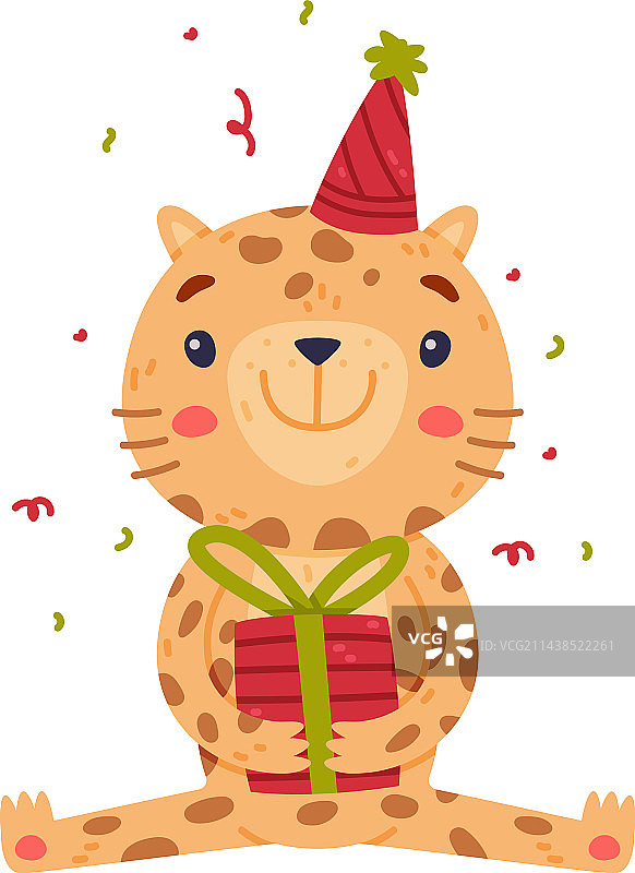 可爱的小美洲虎图片素材