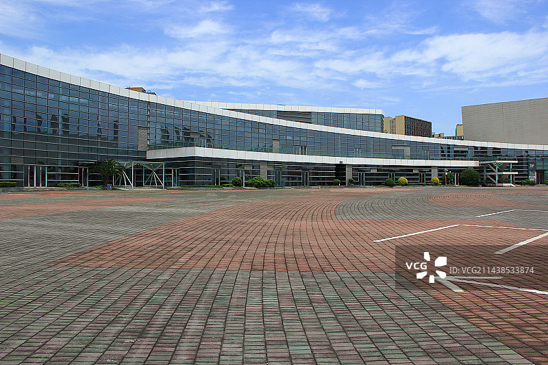 中国四川成都-国际非物质文化遗产博览园建筑图片素材