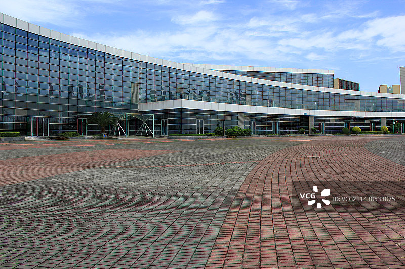 中国四川成都-国际非物质文化遗产博览园建筑图片素材