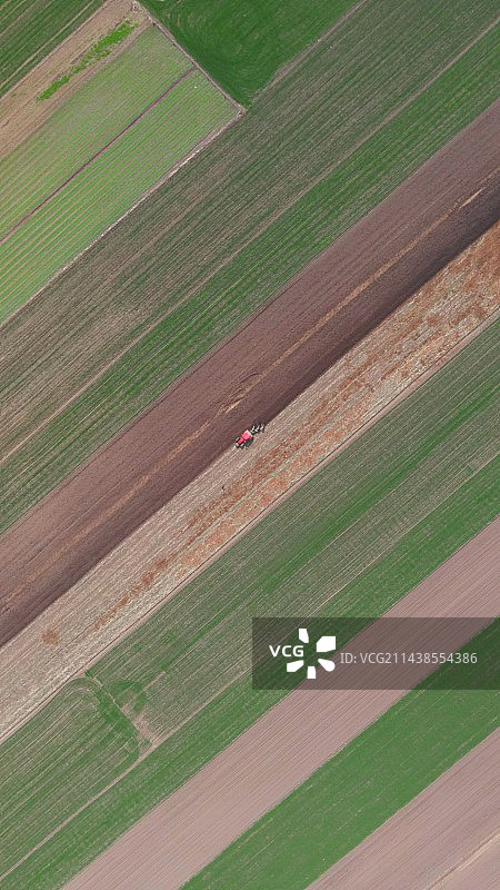 农业领域的高角度视角图片素材