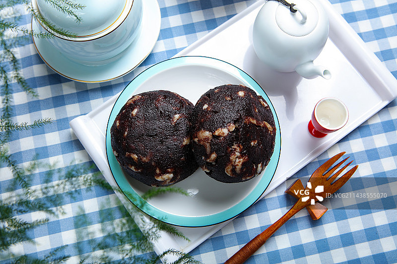 地方特色美食猪血丸子图片素材