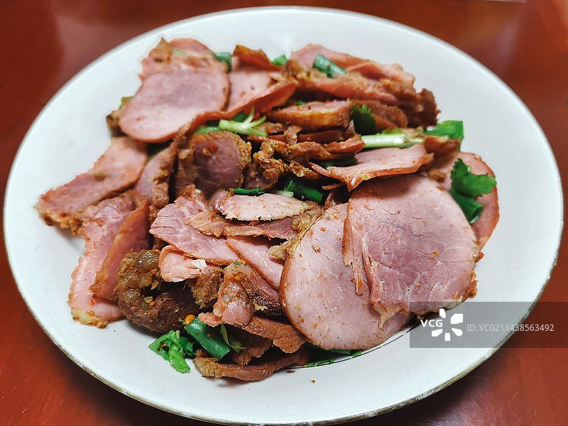 四川卤牛肉图片素材