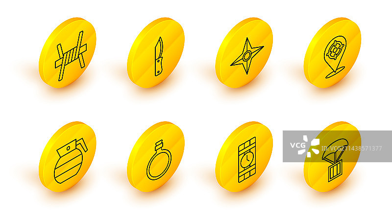 线性空投箱炸药定时器时钟合集图片素材