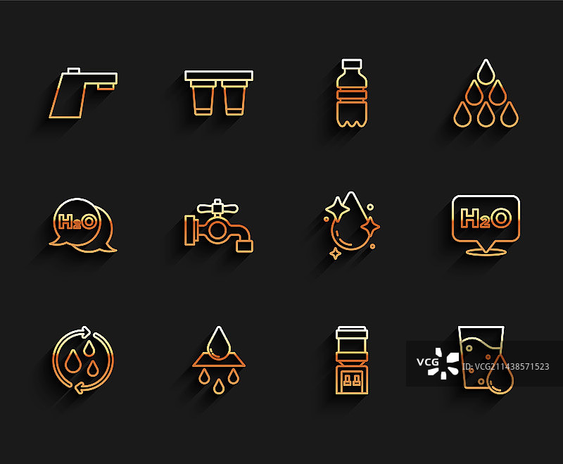 清洁水龙头饮水机图片素材