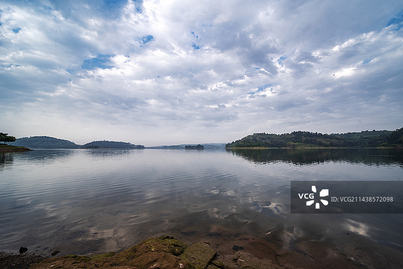 隆昌市古宇湖风光图片素材