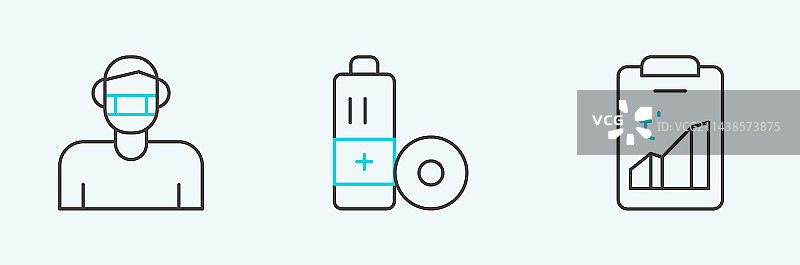 全球变暖防护面罩眼镜组合图片素材