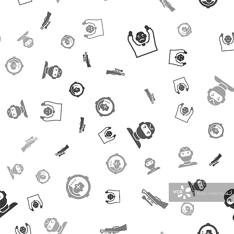 盗贼举手投降狙击步枪合集图片素材