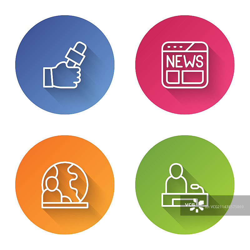 记者新闻世界合集图片素材