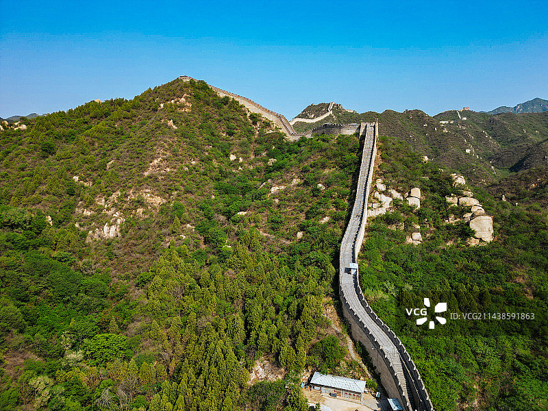 八达岭长城 水关长城 八达岭国家森林公园 延庆区 长城图片素材