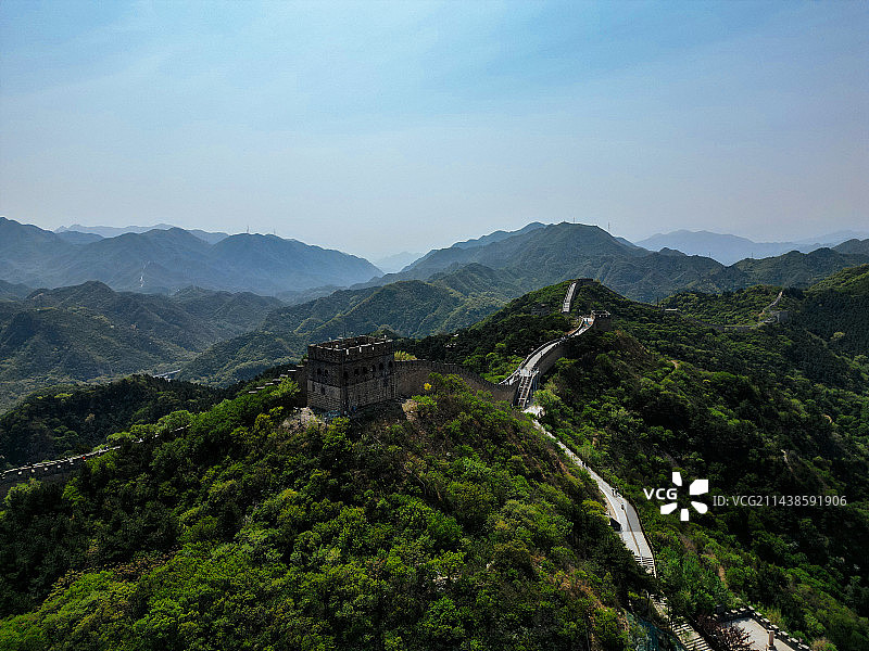 八达岭长城 水关长城 八达岭国家森林公园 延庆区 长城图片素材