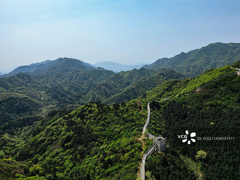 八达岭长城 水关长城 八达岭国家森林公园 延庆区 长城图片素材